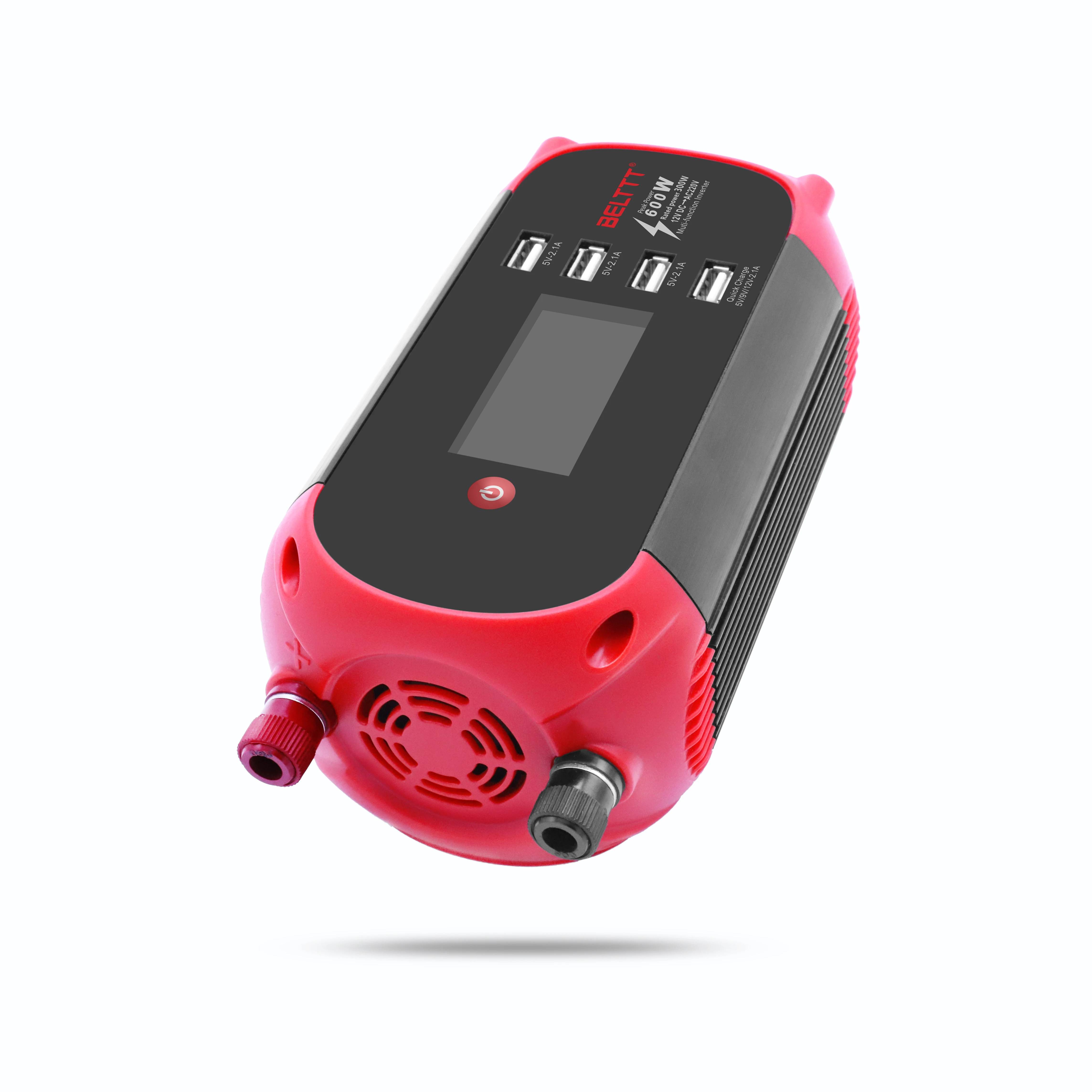 
BELTTT continuous 300w 12v dc to 110v ac car 600w power inverter 