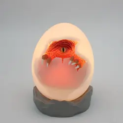 Amazon New Design Dinosaur Egg Night Light Sensor Control or Remote Control Night Living Room Atmosphere Lamp Children Gift