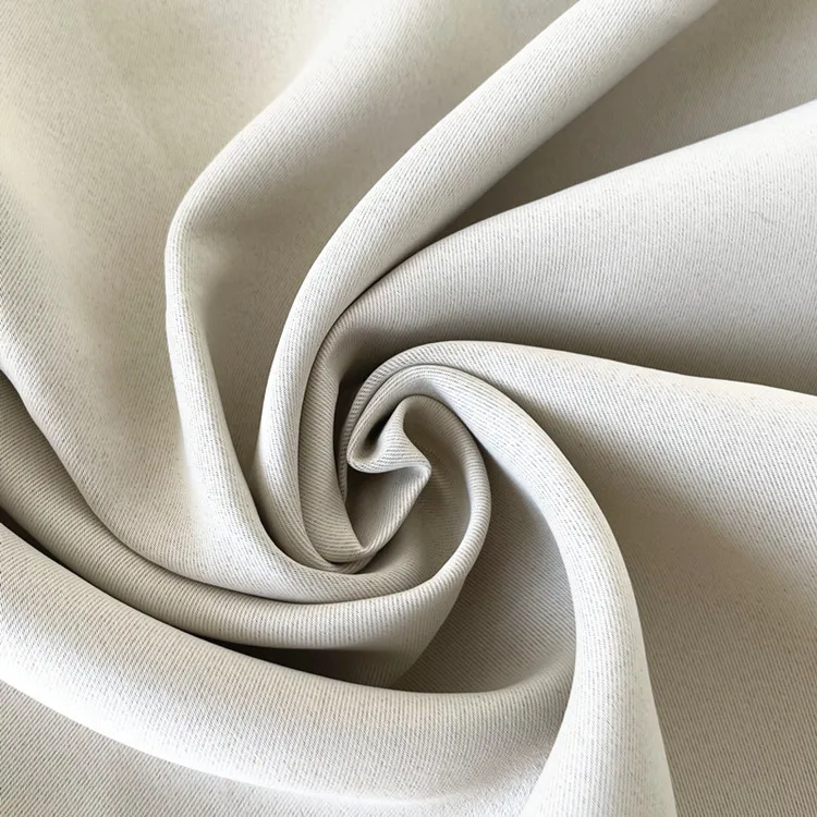 High Quality 3pass  Blackout Curtain Fabric for hotel fire-retardant 150-300cm width blackout material fashion