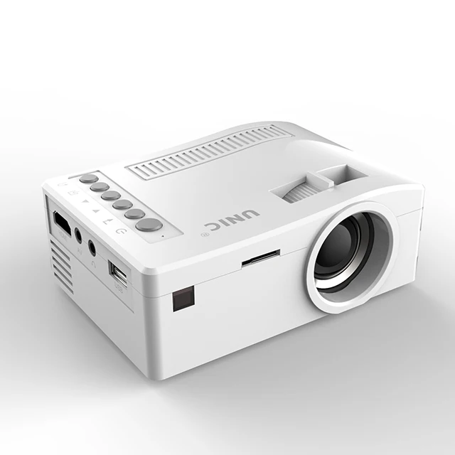 2020 Newest UNIC UC18 pico projector with battery led mini pocket projector rechargeable projector