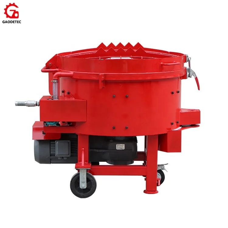 High competitive price 250kg GRM250 Castable Pan refractory Mixer for sale