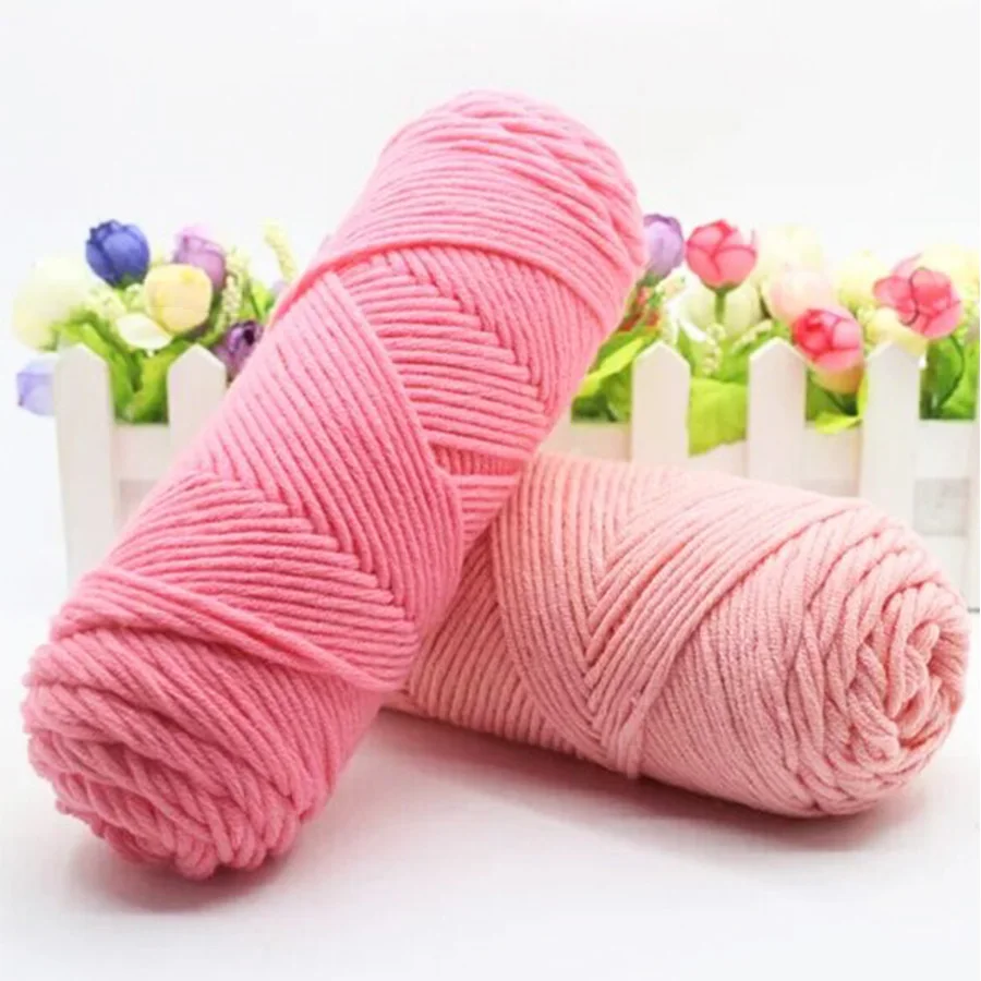 Оптовая продажа от китайского производителя, 8 слойная Мягкая Детская Пряжа, молочная хлопковая пряжа для вязаных шарфов