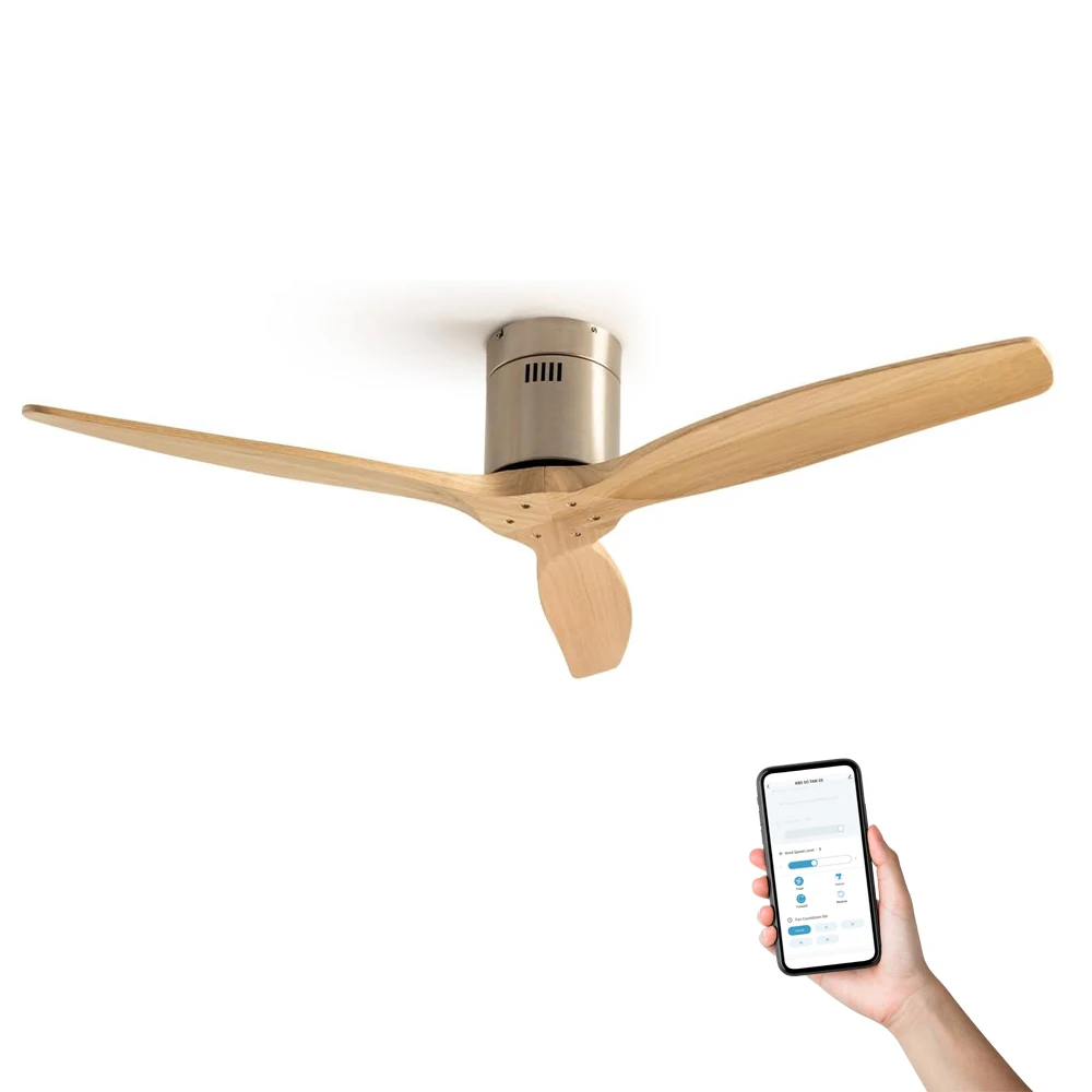 Hot Wholesale Speed Control Lower Noise Air Conditioning Ceiling Fan Without Light