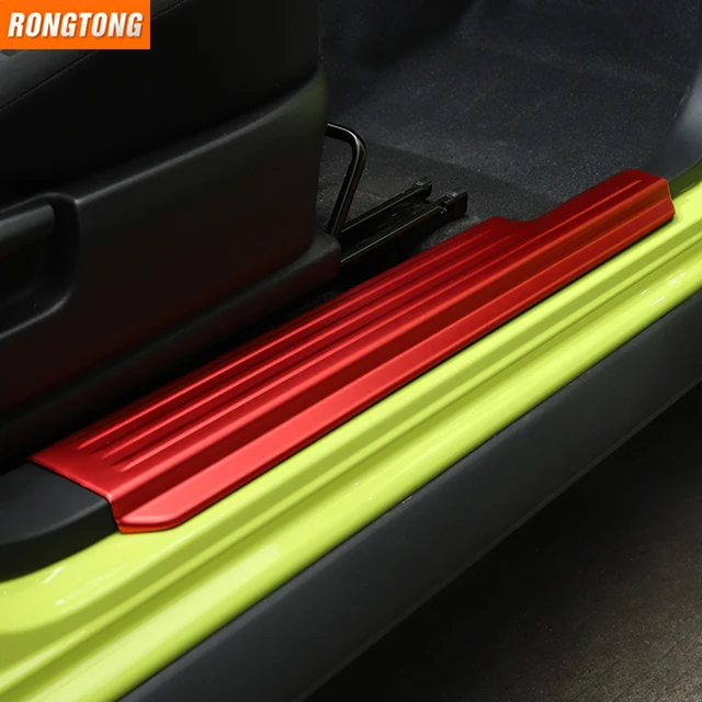 Hot Sale Car Accessories Car Door Sill Scuff Plate Guard Threshold Cover for Suzuki Jimny 2019+