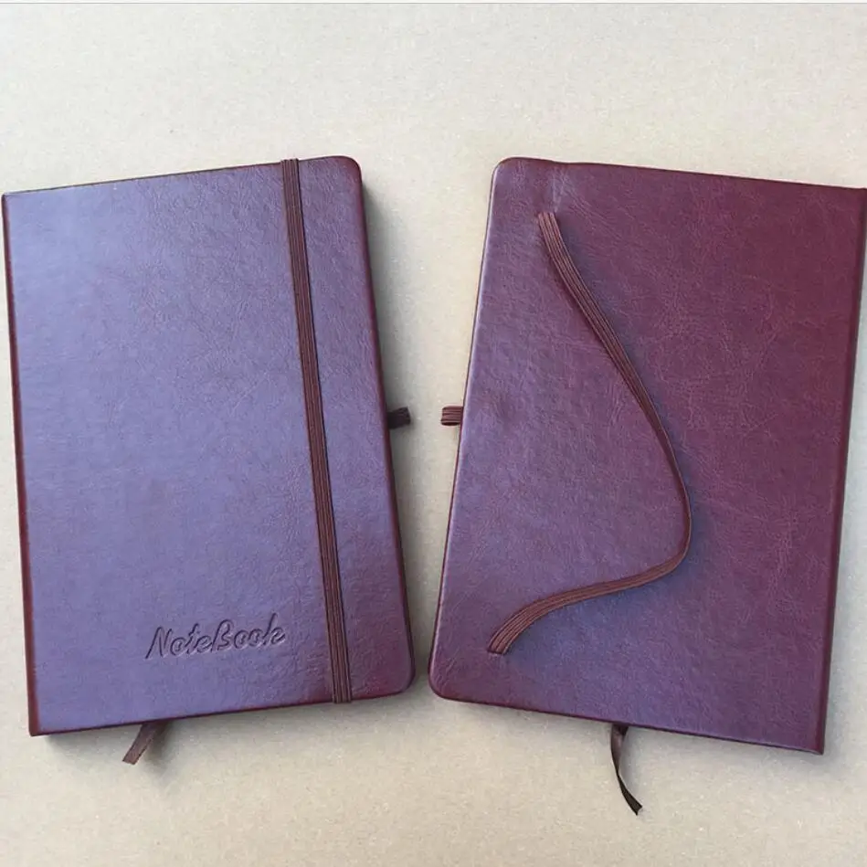 
Custom a5 size pu cover travel journal with high quality 