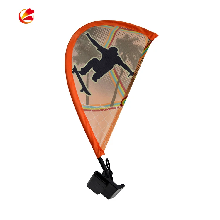 Customized High Quality Mini Outdoor Car Window Bow Beach Flag Teardrop Flags