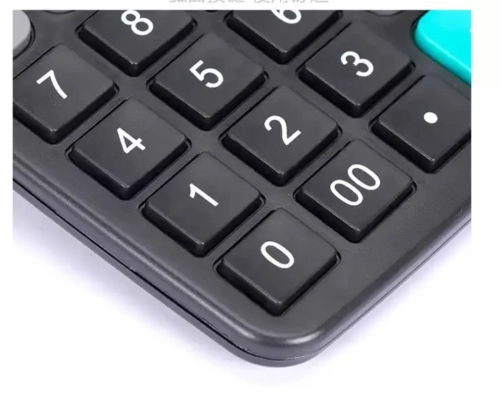 Factory Supply Original 12 Digit Dual Power Desk Real Solar Energy Cheap Two Power AA Battery Desktop Office Calculator