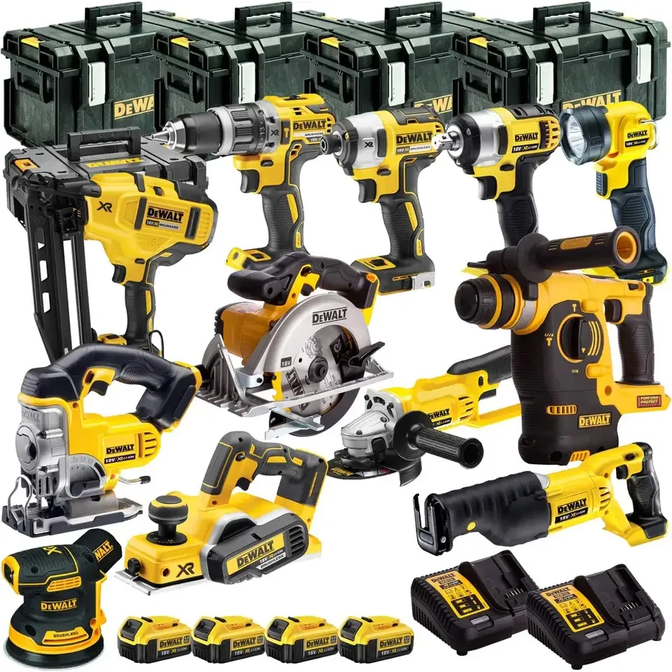 18V 14 Piece Power Tool Kit with 4 x 5.0Ah Batteries T4TKIT-488 No.4 Most popular in Mini Dril Combo Kit Cordless Drills
