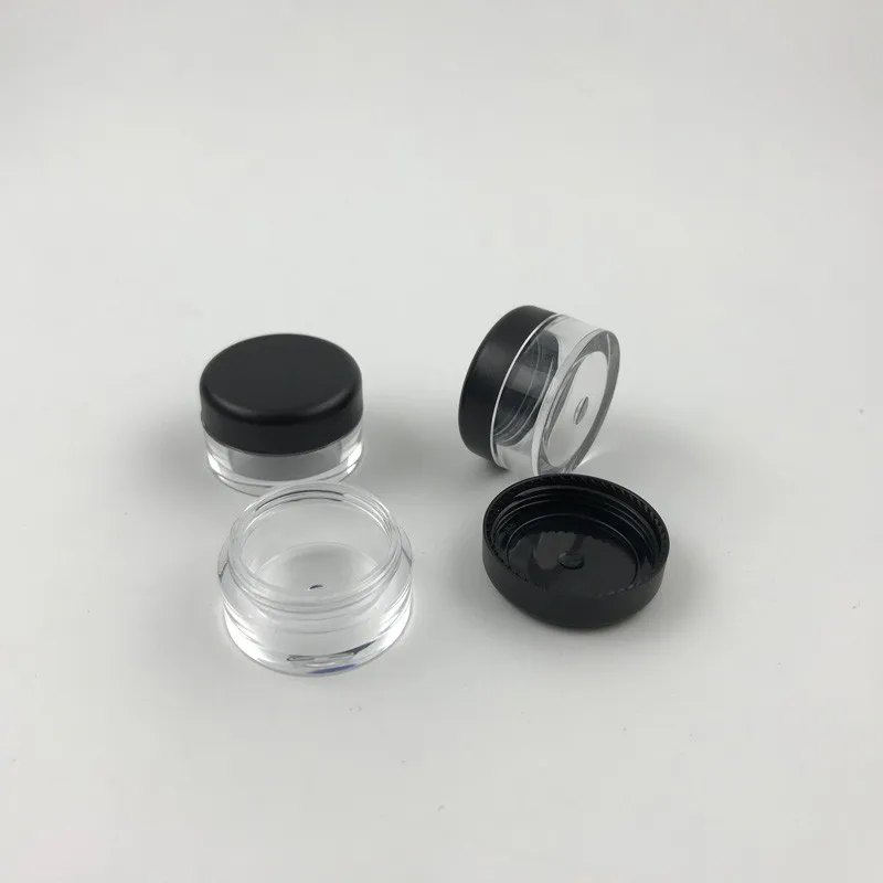 Cosmetic Loose Powder Jar Cosmetic Bottles with Sifter Powder Jar Plastic Screen Printing PS Round ABS Screw Cap XM any Colors