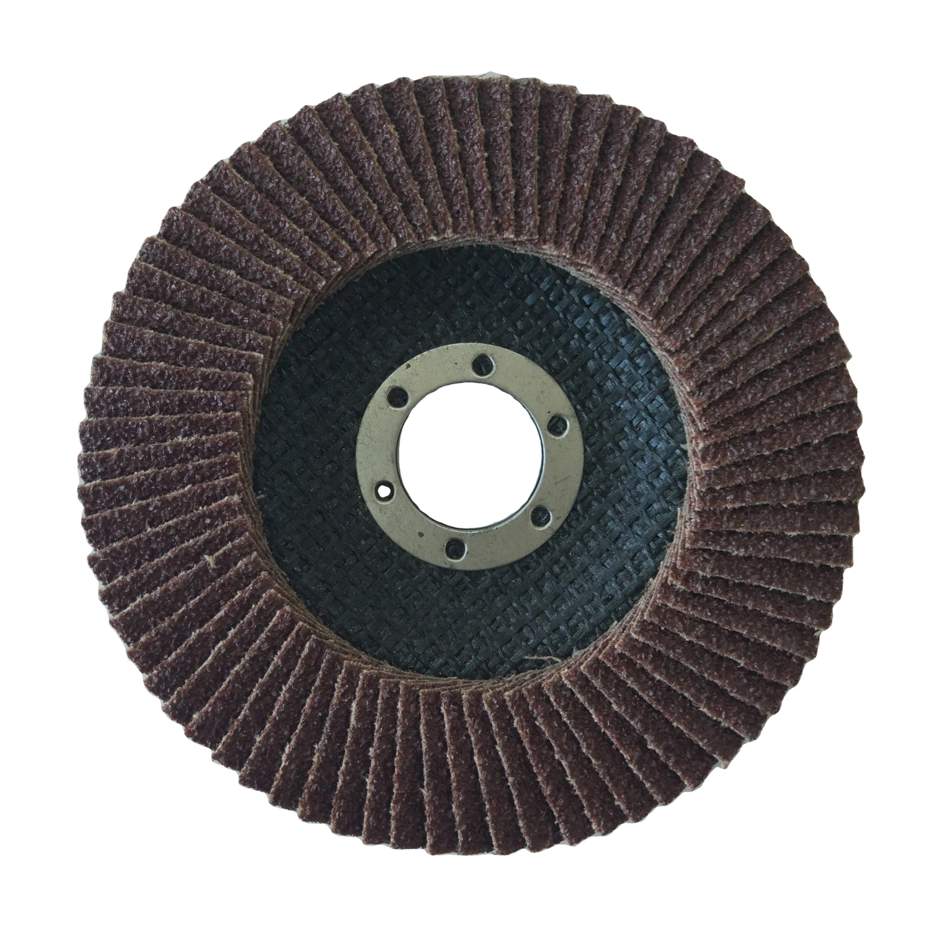 115mm 4.5 Inch  Flap Disc Metal Polishing  Fiberglass Backing Sanding  Abrasive Disc Flap