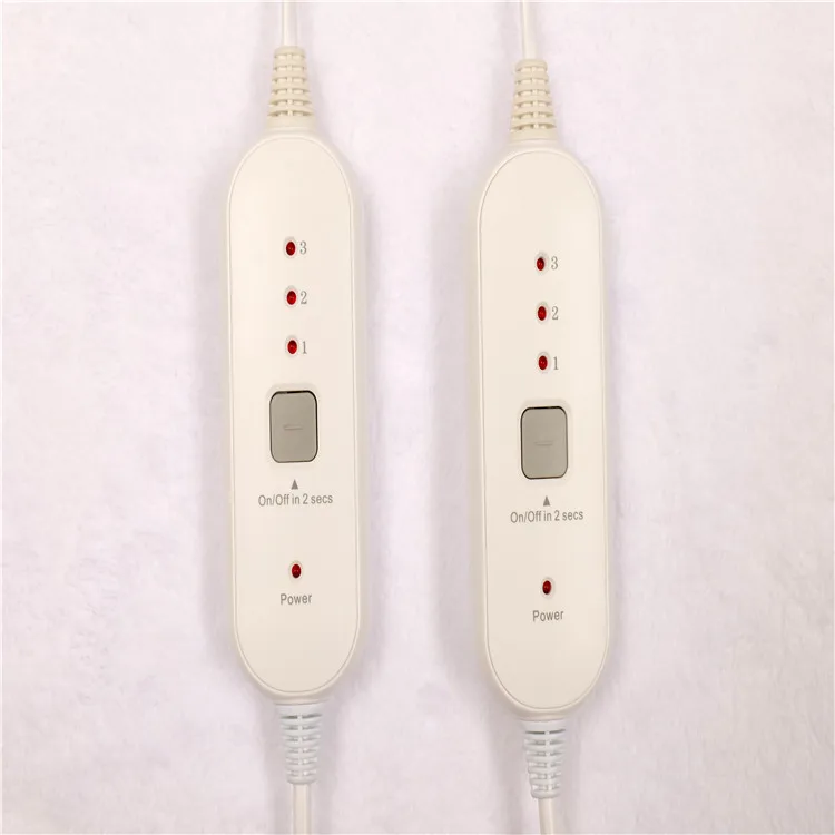 Полностью прилегающее моющееся электрическое одеяло с кроватной юбкой