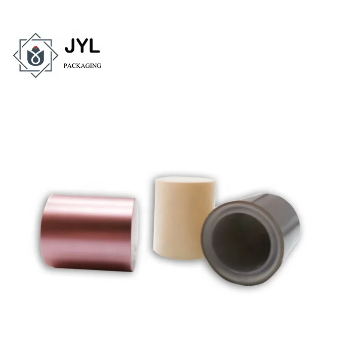 Hot Sale Plastic Cosmetic Perfume Cap Screw Cap Plastic Round Matte Bottle Cap Logo Printed