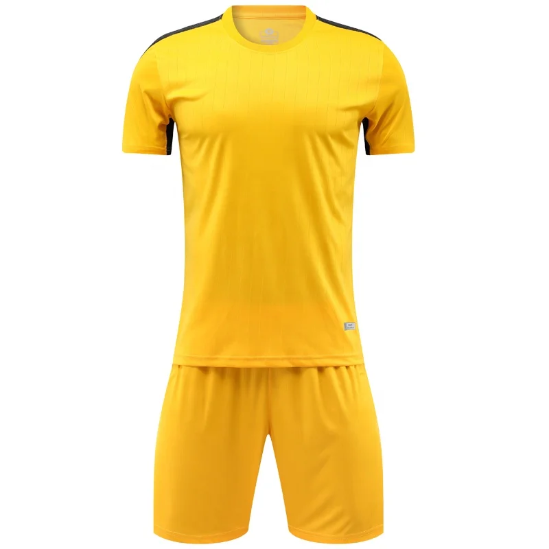 2023 New Model Blank Football Jersey High Quality Orange Soccer Uniform for Men and Women