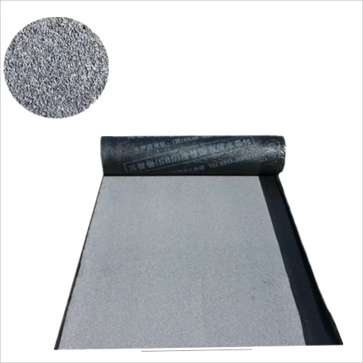 Sample of 4mm Torch Down Heat Resistant Flexible Granulated Modified Bitumen Waterproof Membrane