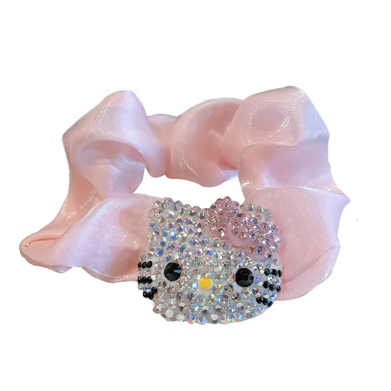 HL лидер продаж оптовая продажа модная полностью Алмазная веревка для волос Kawaii девочек Y2k изысканная прочная и подарки