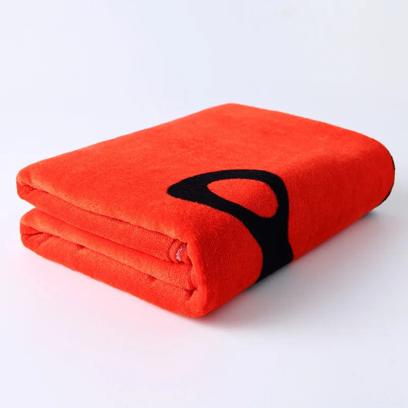 High quality velour reactive printing  100%cotton  beach towel  for adults