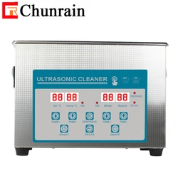 Desktop Digital Ultrasonic cleaner with heater degas and semiwave for dental lab CR-020S 3.2L 120W