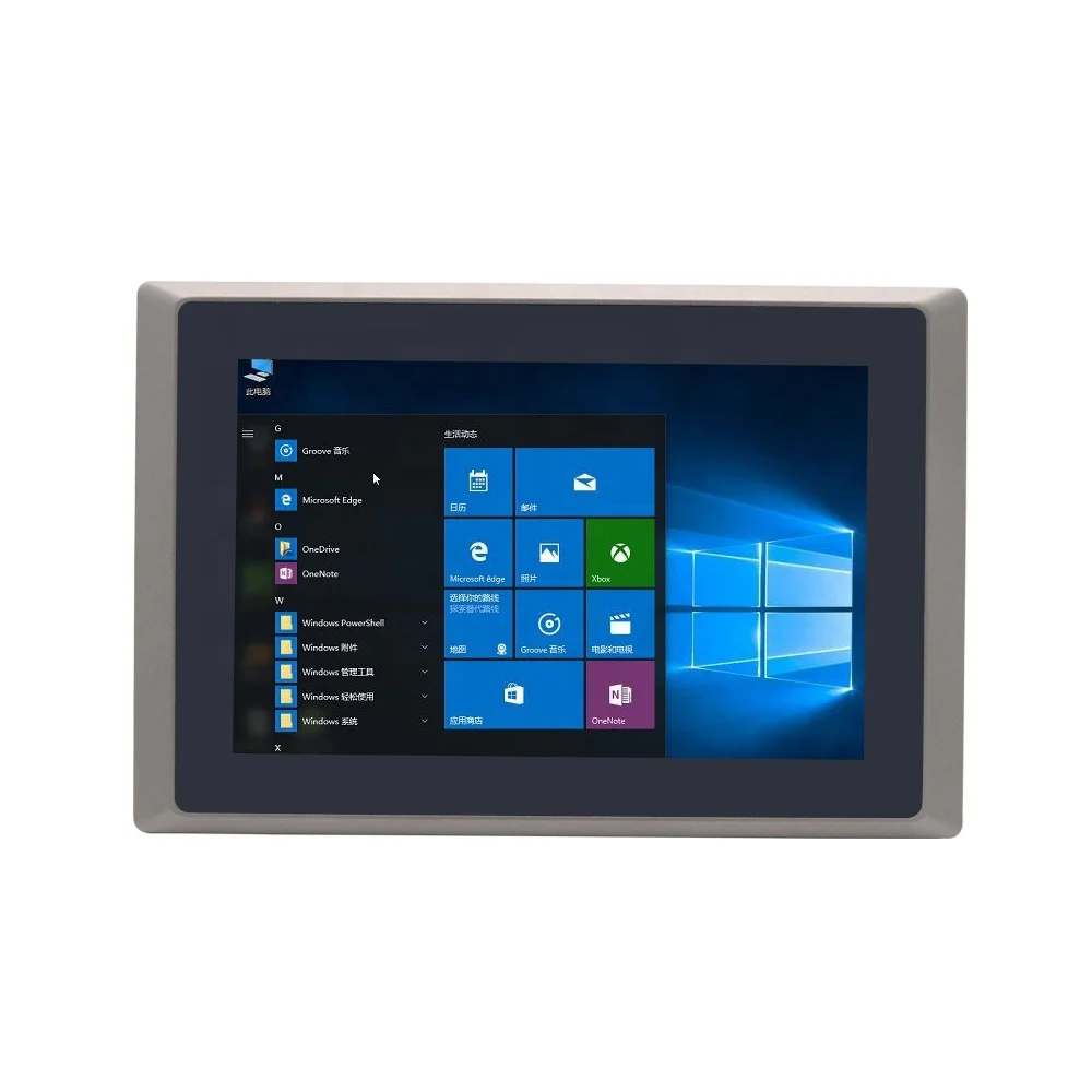 TFT-LCD 10inch IP65 Industrial Panel PC i5 4200U i7 4500U Window 10pro touchscreen tablet GPIO  Rugged pc