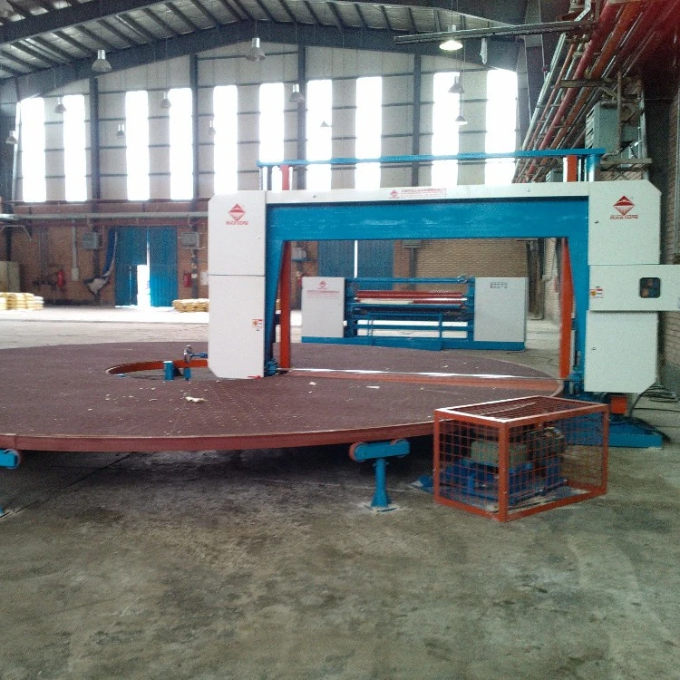 ECMT-107 108 108B automatic horizontal Carrousel Foam Splitting Machine with Vacuum