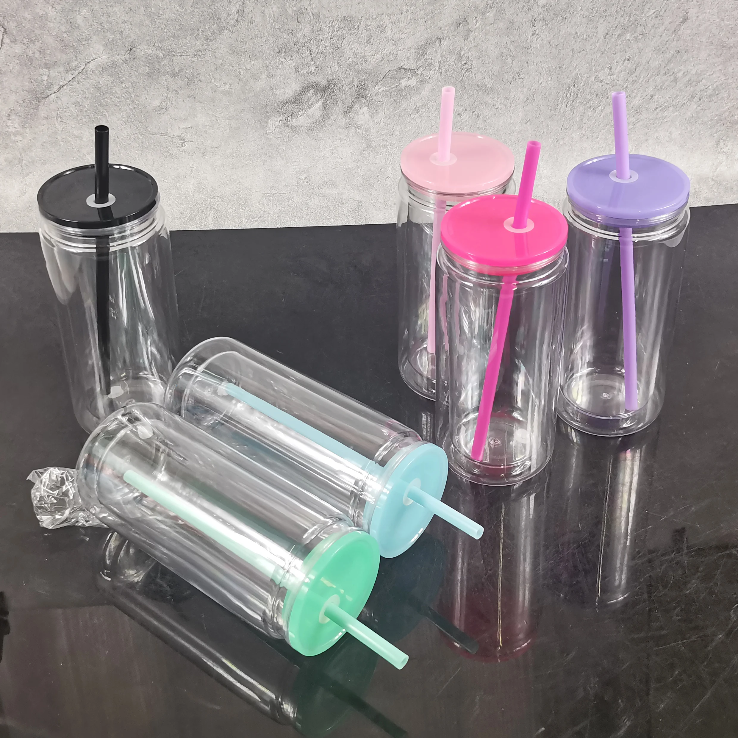 Пластиковая чашка для пива 16 унций 20