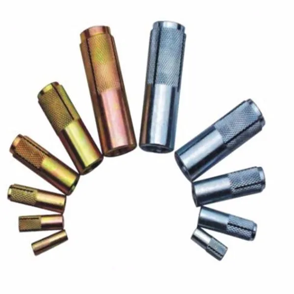 China Fasteners Zinc Plated Carbon Steel Stainless Steel customizable Expansion bolt Drop In Anchor