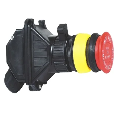 IECEx and ATEX certified Plastic Explosion-proof E-stop Emergency Self-locking E-stop Push button