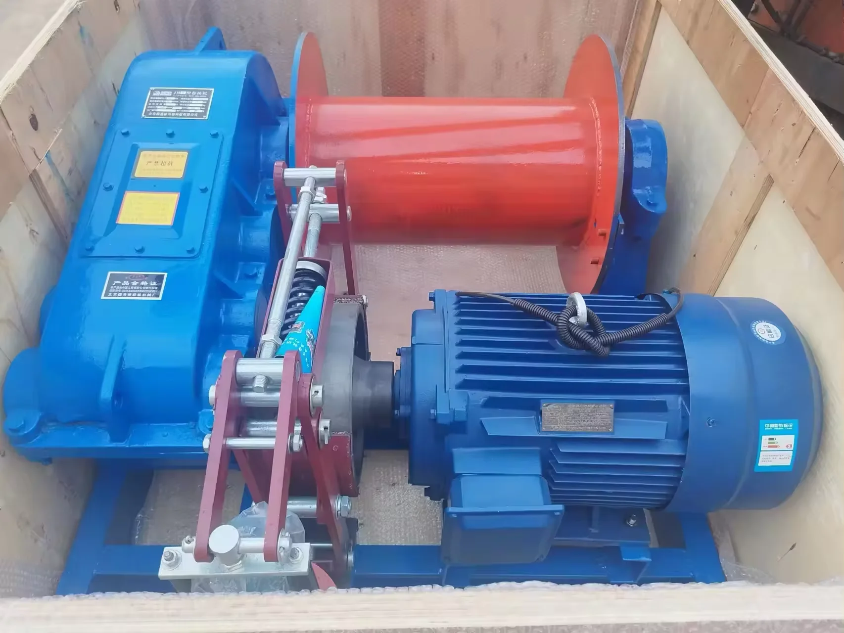 Manufacturer Direct Supply Large Multi-Purpose Construction Use 5 Ton-30 Ton Heavy Duty Winch with Cable Reeler electric winch
