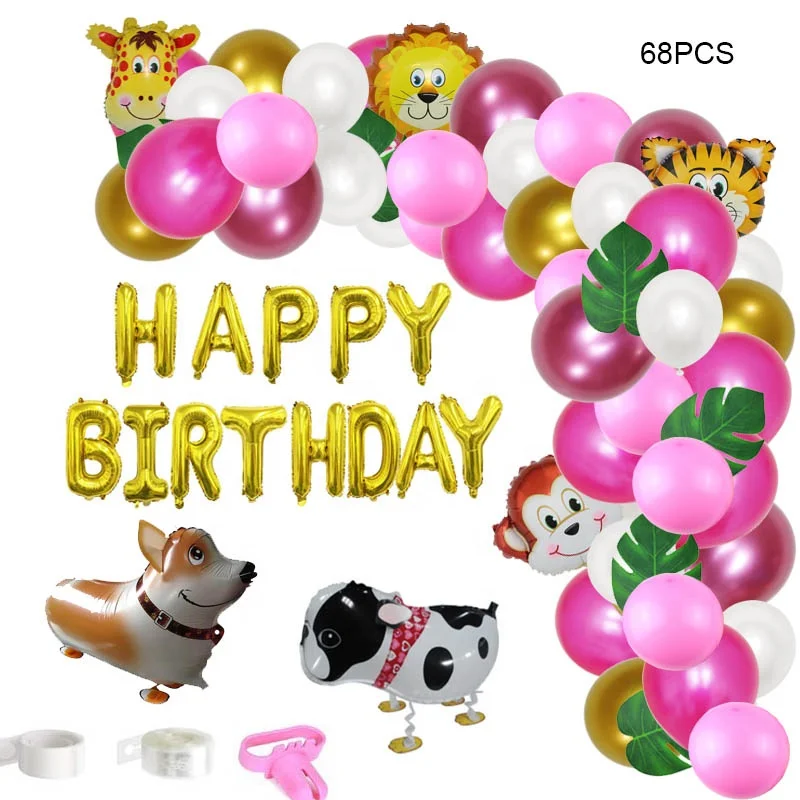 Blue Balloon Garland Arch Kit Baby Blue and White Balloons for Baby Shower Birthday Party Decoration and Gender Reveal Balloons