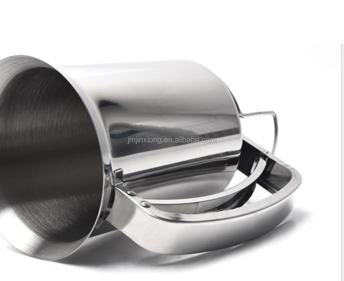 Waffles Muffin Mix Crepes Cupcake Handheld Home Stainless Steel Handheld Measuring Cake Dough Mixer Pancake Batter Dispenser