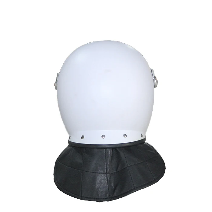 Anti Fire Round Straight Visor Lightweight ABS material Outdoor Confrontation Training Helmet