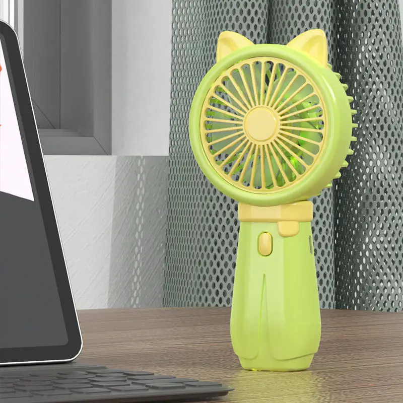 2024 Wholesale Mini Usb Fan Rechargeable Portable Handheld Fan