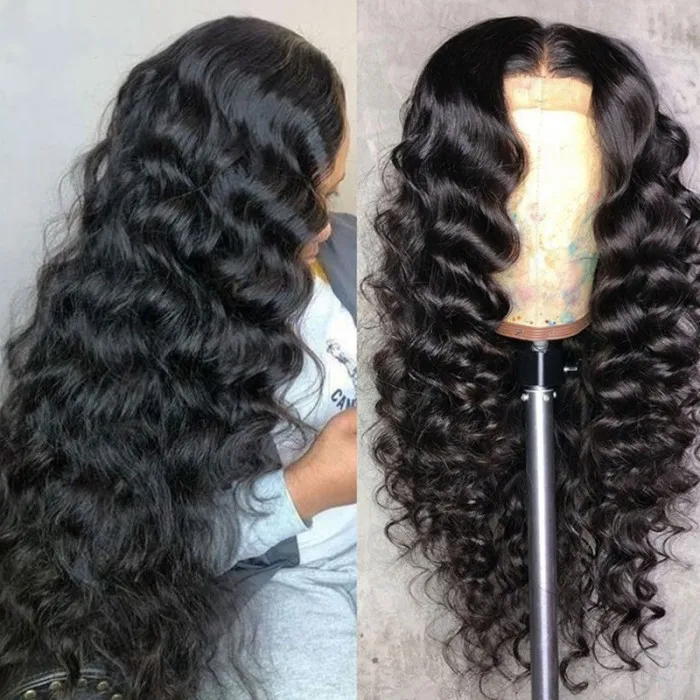 wholesale Loose Wave 100% Brazilian Human Hair Wigs The Best Weaves 13x6 Wigs Lace Front Human Hair Wigs For Women