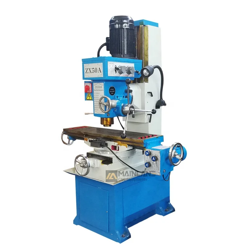 Manual Milling Machine ZX50A Mini Milling And Drilling Machine