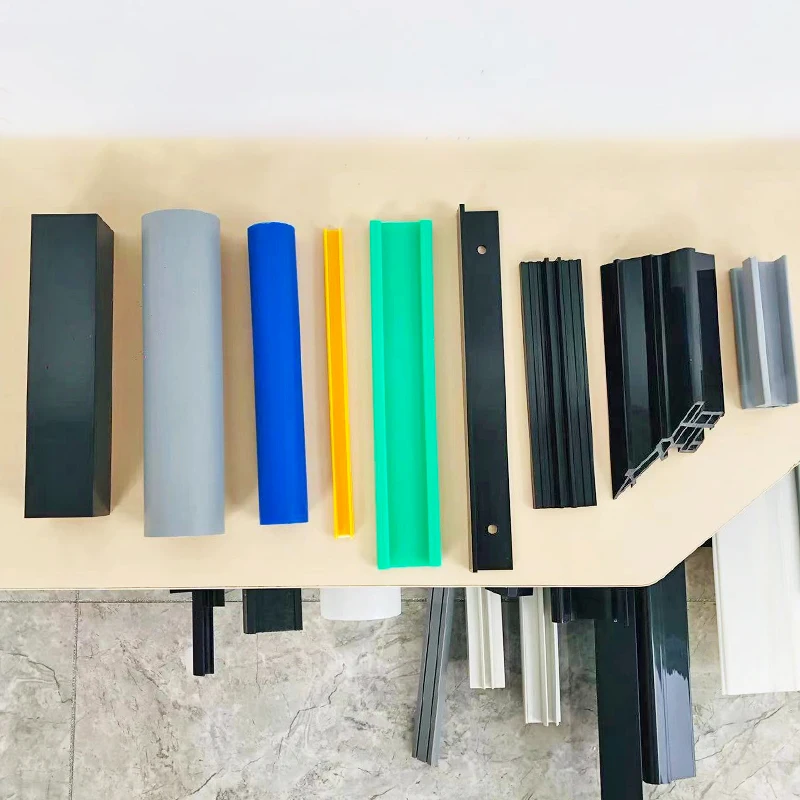 Best Price Customized Oem Plastic Extrusion Flexible Pvc Abs Pp Pe Material Profile I Shaped Plastic Profile