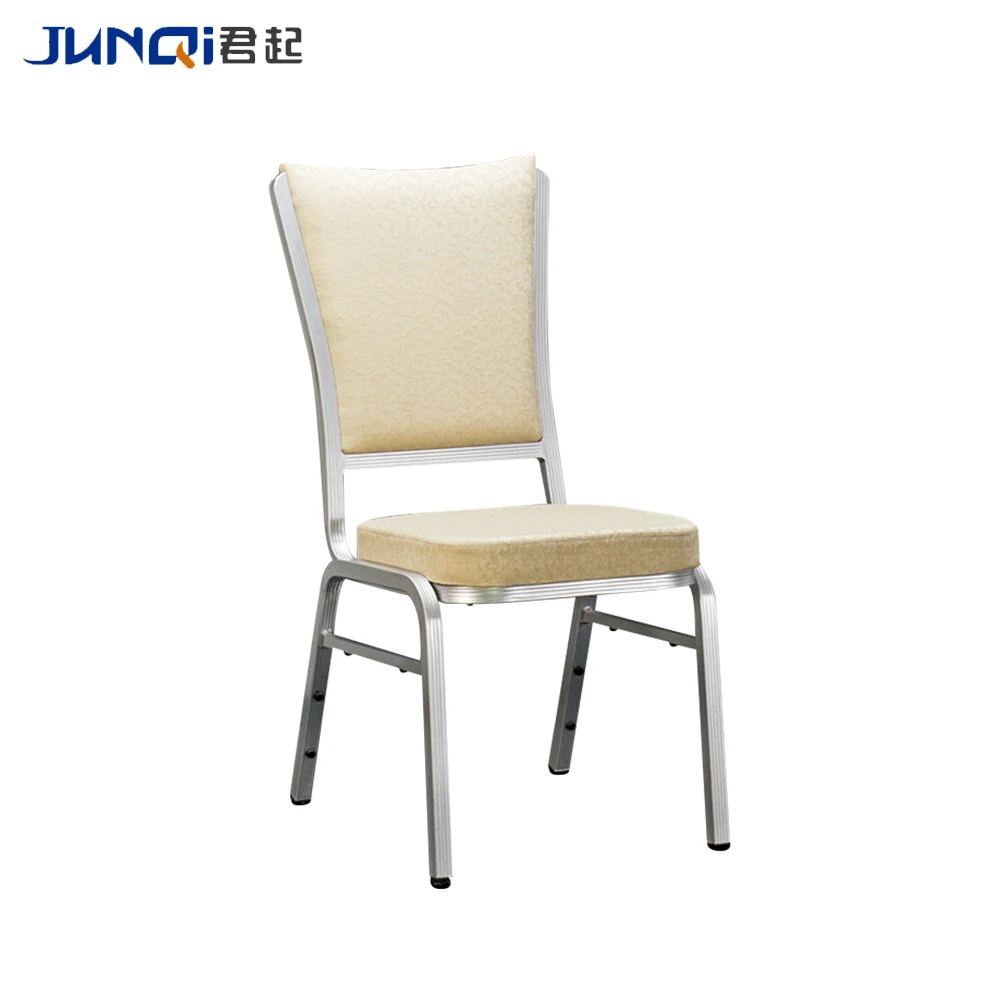 Modern design cheap aluminum stacking banquet chair aluminum chair for sale