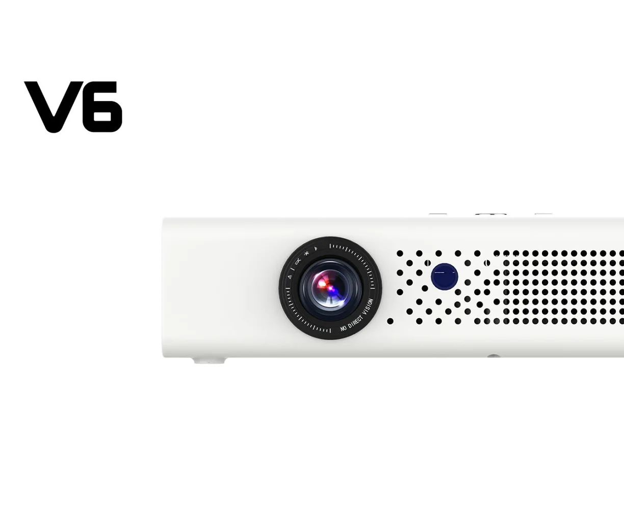 
Newest 4k projector V6, DLP Home theater project android Wifi 