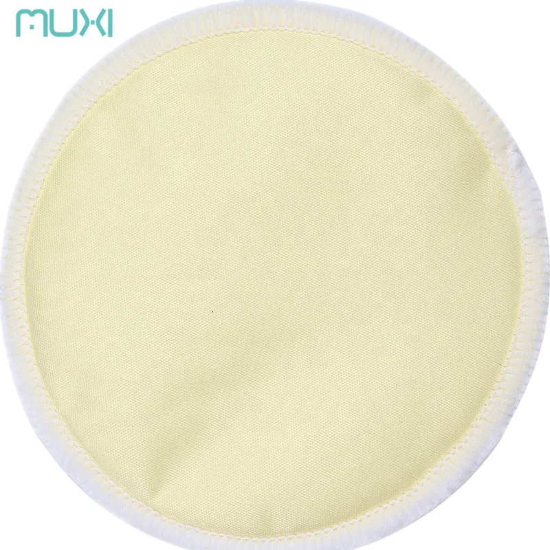 Natural Bamboo Fiber Anti-Overflow Nursing Breast Pads Washable Breastfeeding Pads Anti Wrinkle Chest Pad Medical Grade