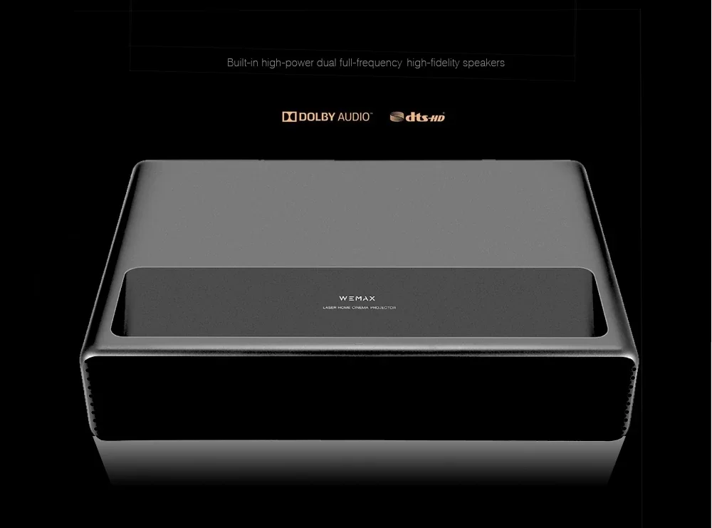 Новый лазерный проектор XiaomiFengmi WEMAX ONE 4K, ТВ 150 дюйма, ультракороткий проектор Full HD 7000 ANSI люмен