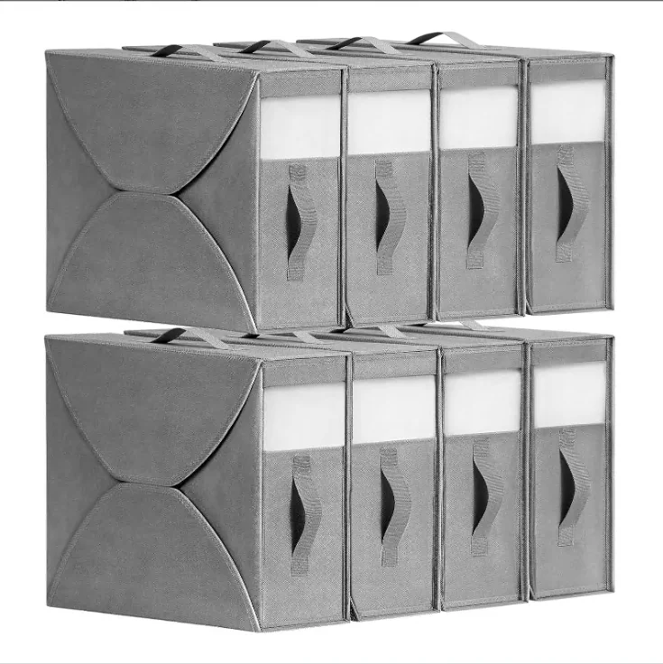 Foldable bed sheet set storage box large capacity window sheet box  bedroom finishing storage box