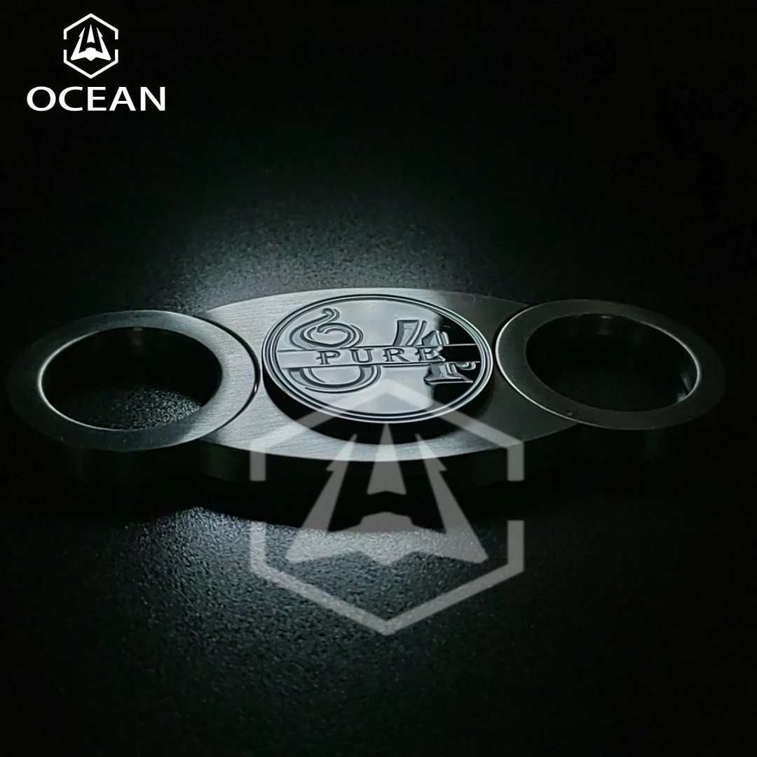Custom Logo Luxury Double Blade Cigar Accessories Cigar Holder With Cutter