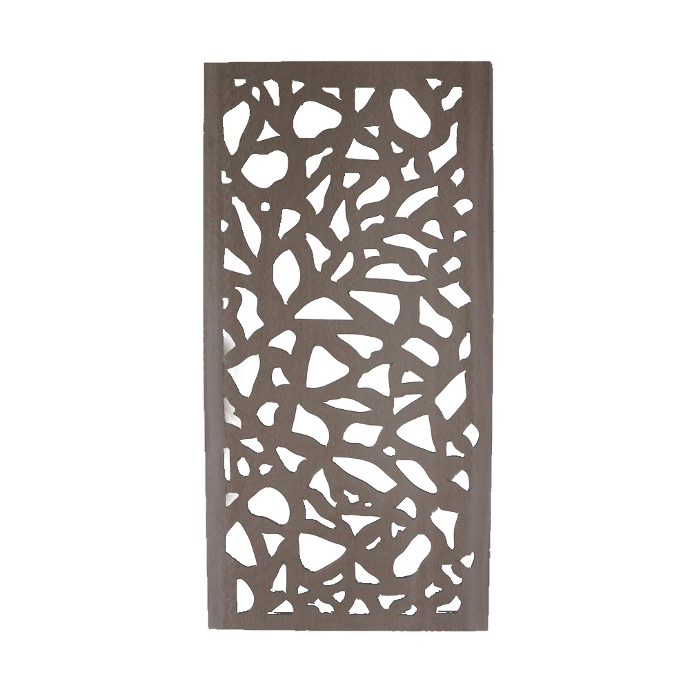 WPC Wood Plastic Composite Outdoor Decorative Screens for Garden
