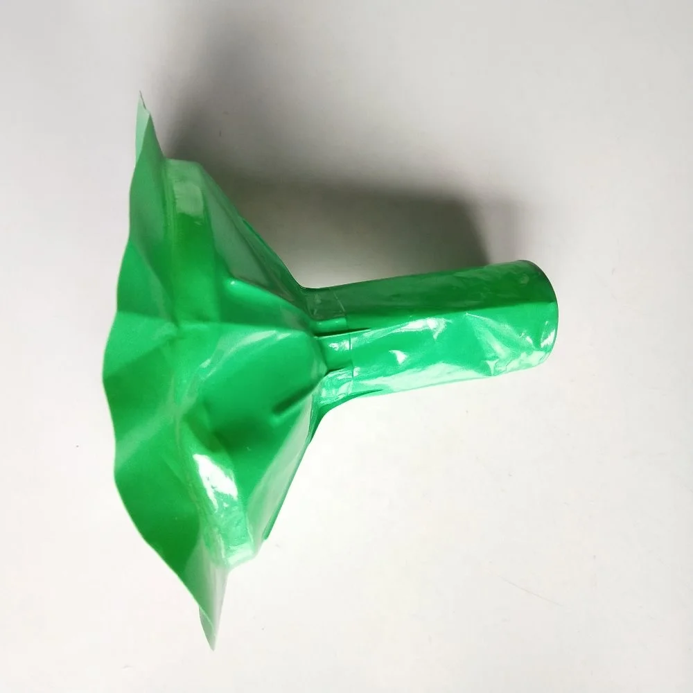 Medical supplies disposable universal plastic finger lamp handle cover green one-piece