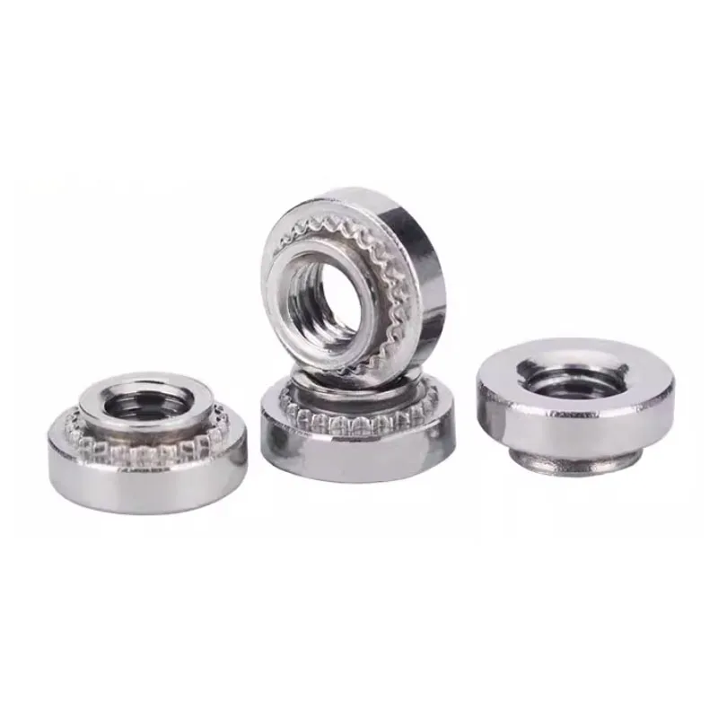 304 stainless steel galvanized self clinching nut 1/4-20 unc self clinch nut