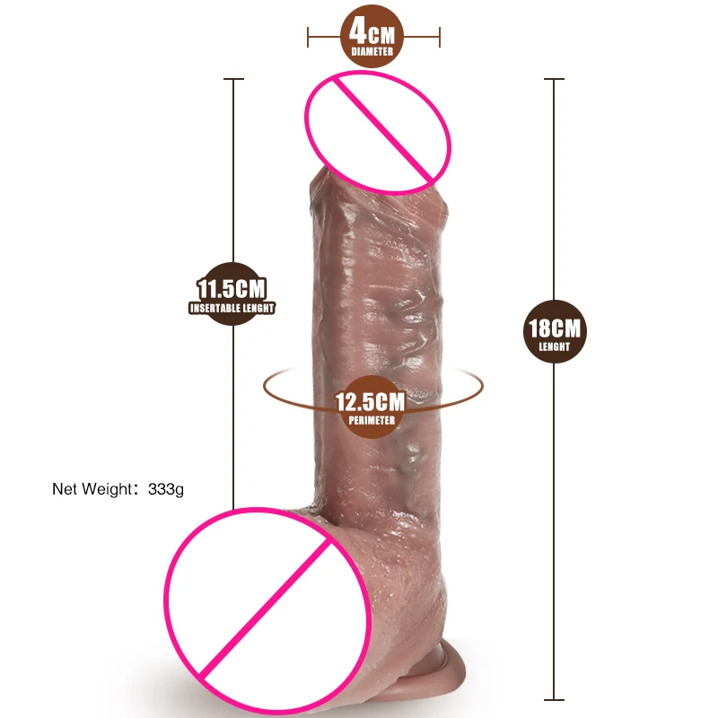 Remote Control Realistic  Sex Toys Dildo Vibrator For Women female Masturbation Vibrating Dildo With Remote Control For Women