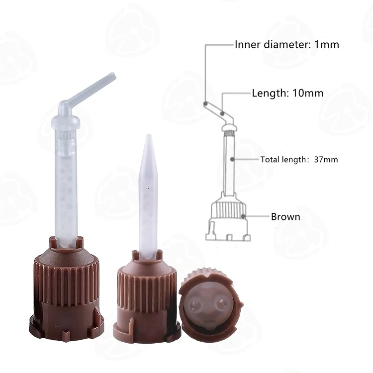 Factory Supplying Dental Static Nozzles Dental Static Mixer Dental Tips Epoxy Mixing Nozzle
