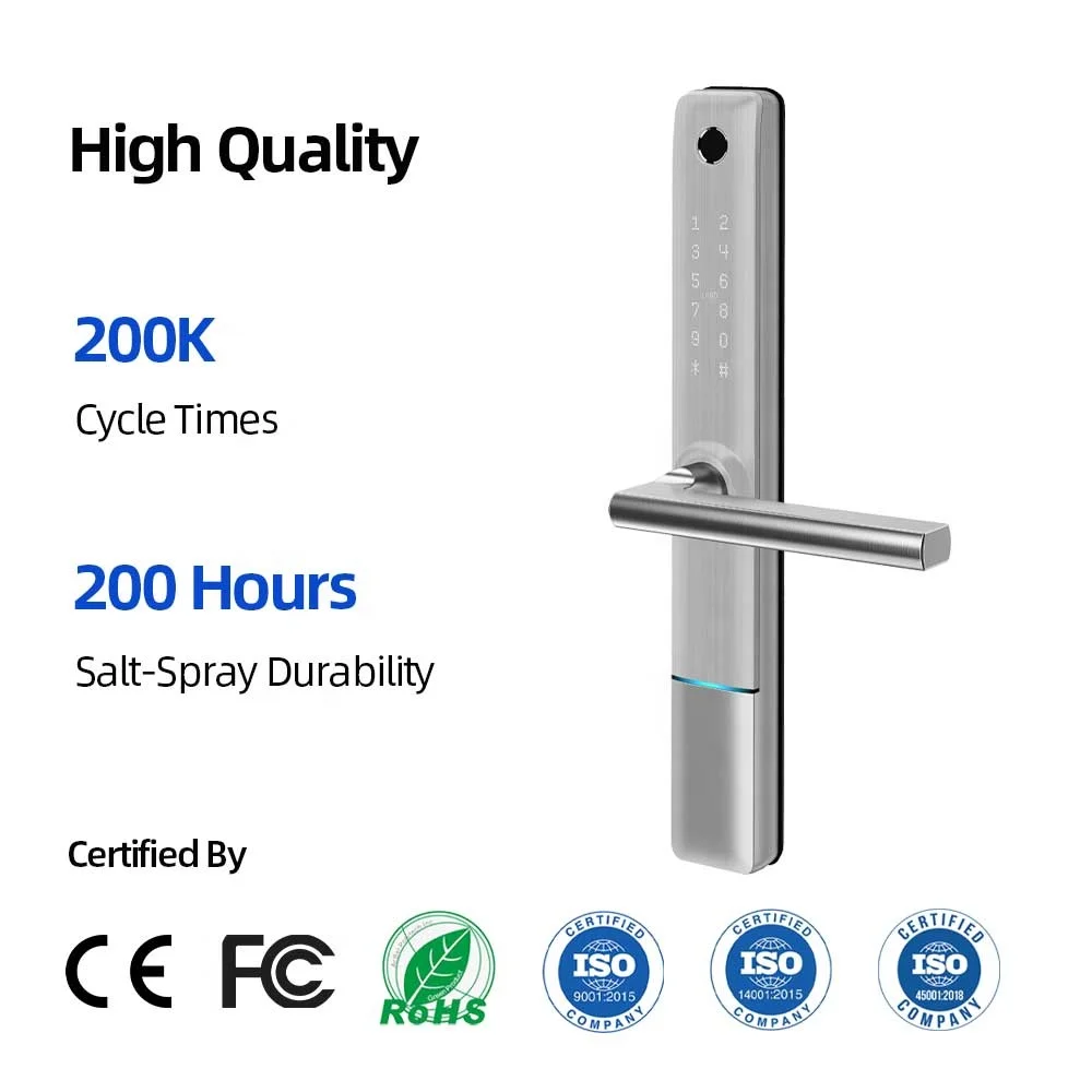 High Quality Waterproof Safety Electric Smart Outdoor Gate Lock