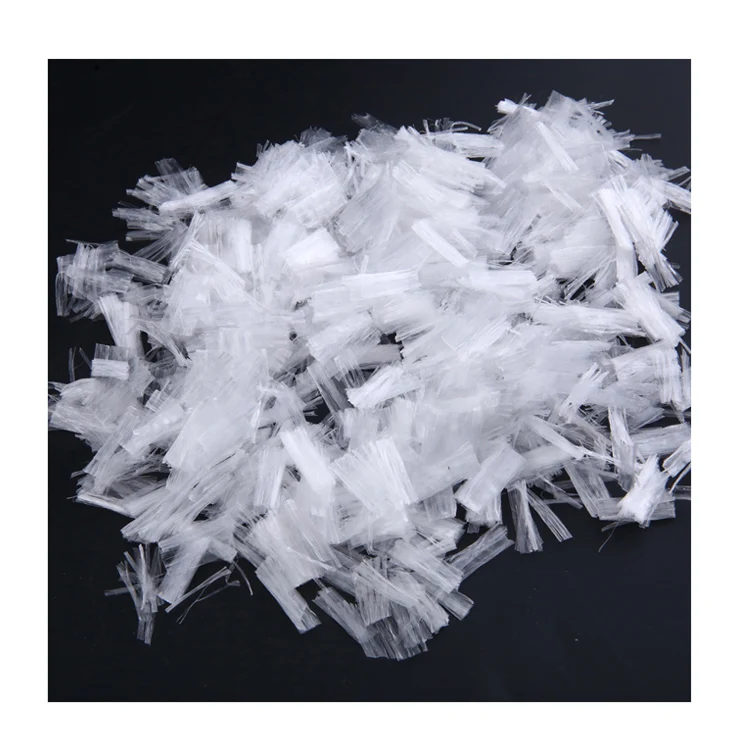 High Quality High Density Impact Resistance Pp Fiber Pp Concrete Mesh Fiber