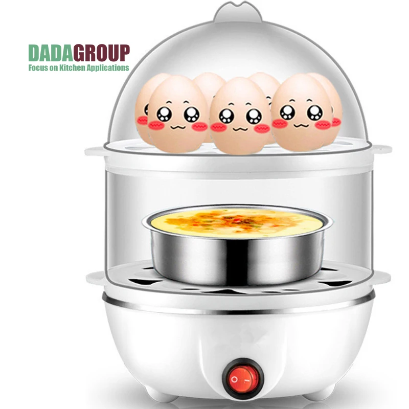 
1/2/3 Layer Cute Mini Egg Cooker Machine Electric Egg Boiler 
