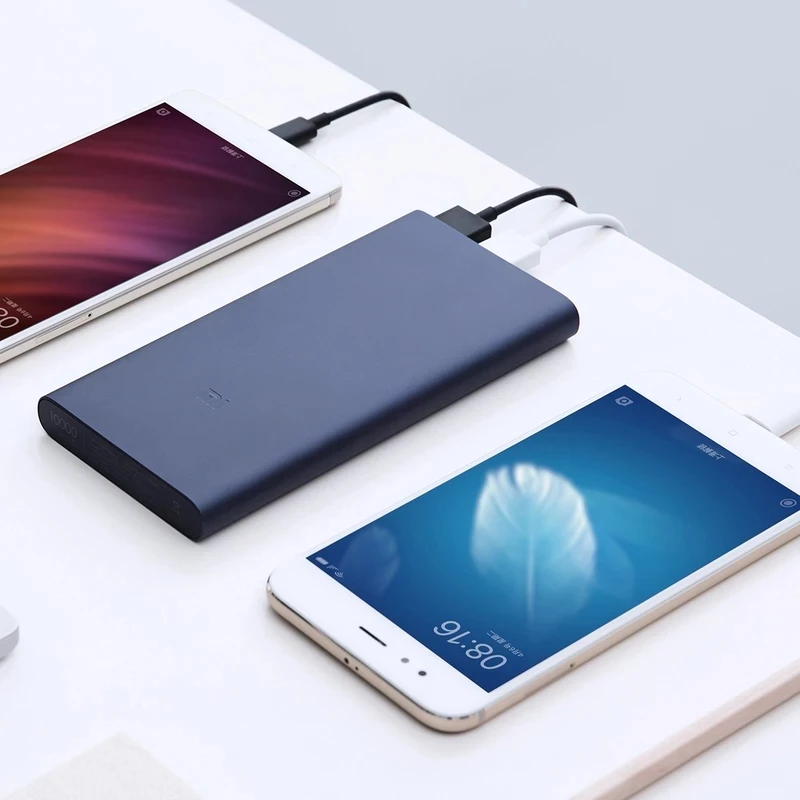 Original Xiaomi Redmi Power Bank 20000mAh Portable Charger Dual USB 18W MAX Mi External Battery Fast Charge Quick