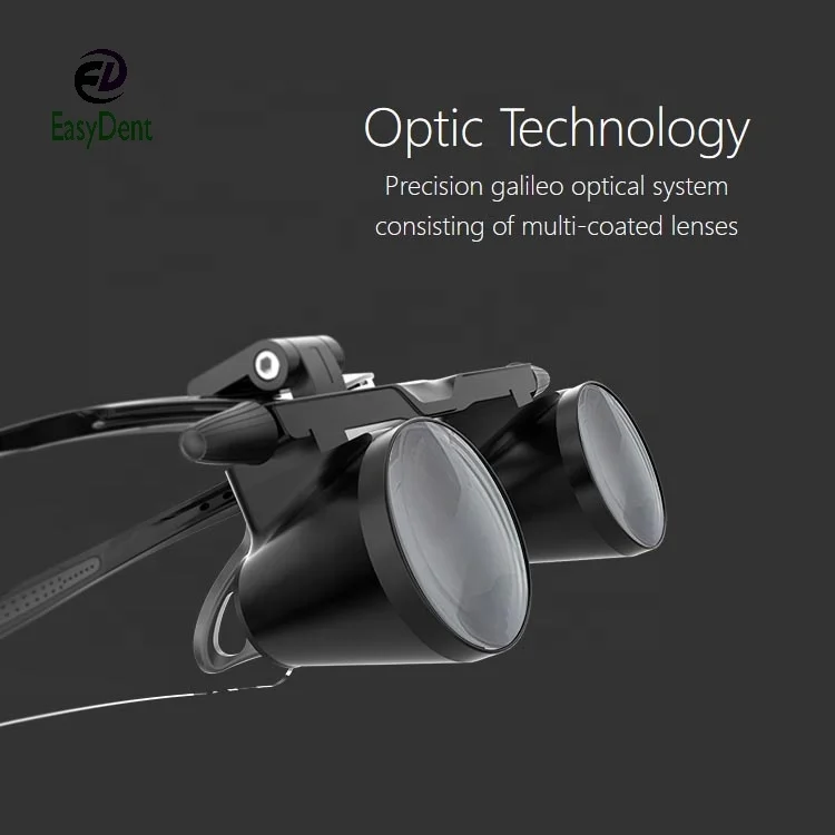 Увеличитель для стоматологической хирургии медицинская Лупа с рамкой бинокулярная в продаже FD-501G 2.5X 3.5X